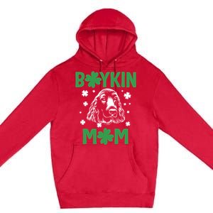 Boykin Mom Kin Spaniel Hunting Dog Mama St Patricks Day Gift Premium Pullover Hoodie