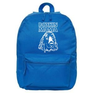 Boykin Mama Kin Spaniel Hunting Dog Mom Mothers Day Great Gift 16 in Basic Backpack