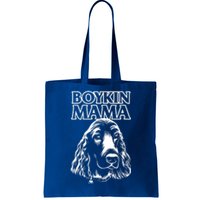 Boykin Mama Kin Spaniel Hunting Dog Mom Mothers Day Great Gift Tote Bag