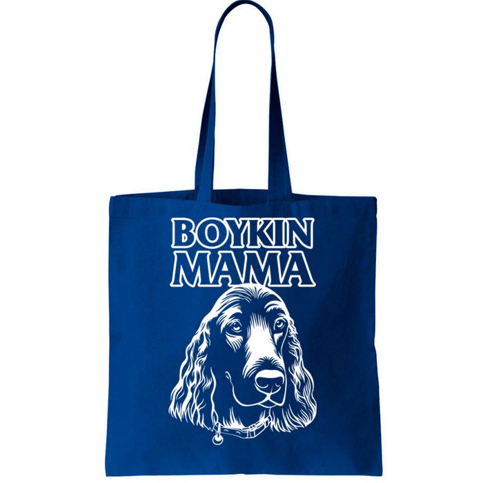 Boykin Mama Kin Spaniel Hunting Dog Mom Mothers Day Great Gift Tote Bag