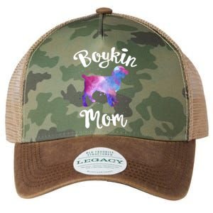 Boykin Mom Kin Spaniel Hunting Dog Mom Mama Mothers Day Funny Gift Legacy Tie Dye Trucker Hat