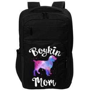 Boykin Mom Kin Spaniel Hunting Dog Mom Mama Mothers Day Funny Gift Impact Tech Backpack