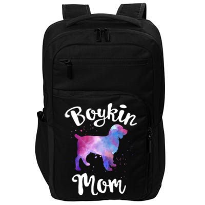 Boykin Mom Kin Spaniel Hunting Dog Mom Mama Mothers Day Funny Gift Impact Tech Backpack