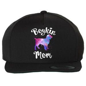 Boykin Mom Kin Spaniel Hunting Dog Mom Mama Mothers Day Funny Gift Wool Snapback Cap