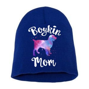 Boykin Mom Kin Spaniel Hunting Dog Mom Mama Mothers Day Funny Gift Short Acrylic Beanie