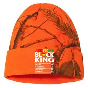 Black Melanin King Nutritional Facts African Blm Juneteenth Great Gift Kati Licensed 12" Camo Beanie