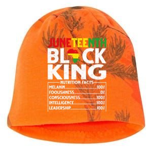 Black Melanin King Nutritional Facts African Blm Juneteenth Great Gift Kati - Camo Knit Beanie