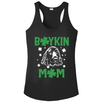 Boykin Mom Kin Spaniel Hunting Dog Mama St Patricks Day Gift Ladies PosiCharge Competitor Racerback Tank