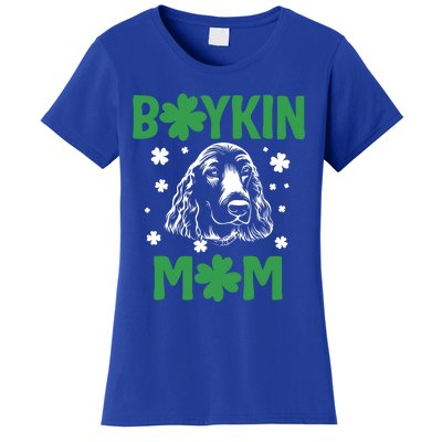 Boykin Mom Kin Spaniel Hunting Dog Mama St Patricks Day Gift Women's T-Shirt