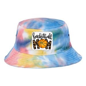 Basketball Mom Leopard Basketball Mama Tie Dye Newport Bucket Hat