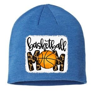 Basketball Mom Leopard Basketball Mama Sustainable Beanie