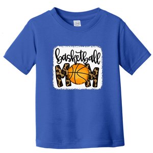 Basketball Mom Leopard Basketball Mama Toddler T-Shirt