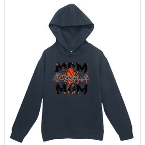 Basketball Mom leopard lightning bolt basketball game day Urban Pullover Hoodie