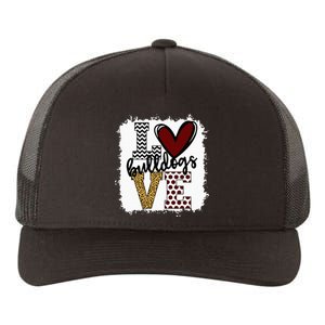 Bulldogs Mascot Love School Spirit Fantastic Gifts Yupoong Adult 5-Panel Trucker Hat