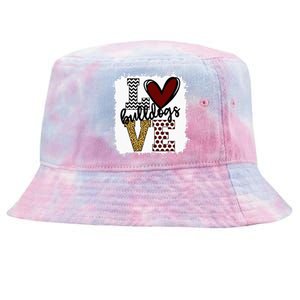 Bulldogs Mascot Love School Spirit Fantastic Gifts Tie-Dyed Bucket Hat