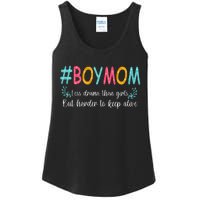 Boy Mom Less Drama Than Girls But Harder To Keep Alive Ladies Essential Tank