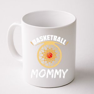 Basketball Mommy Lover Player Hobby Basketballer Mom Mother Gift Coffee Mug