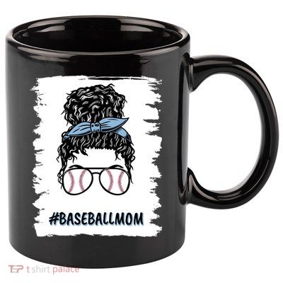 Baseball Mom Loud And Proud Baseball Mom Softball Mom Gift 11oz C Handle Ceramic Mug