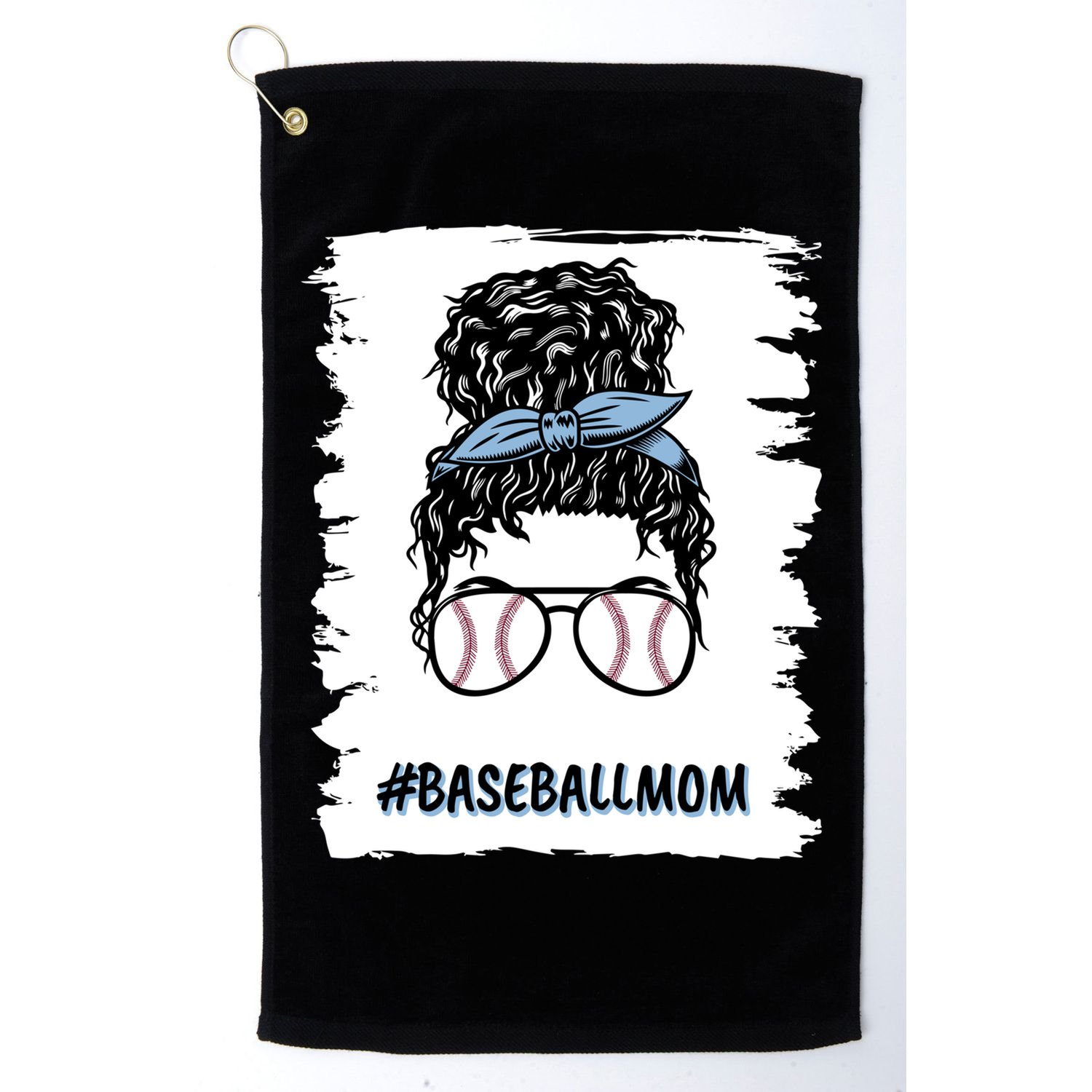 Baseball Mom Loud And Proud Baseball Mom Softball Mom Gift Golf Towel