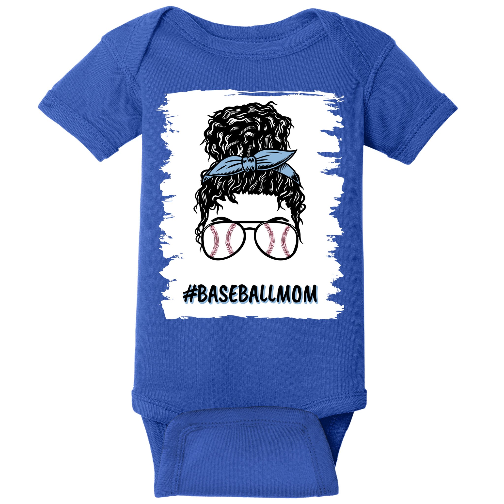 Baseball Mom Loud And Proud Baseball Mom Softball Mom Gift Baby Bodysuit