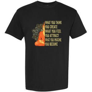 Buddha Meditation Law Of Attraction Garment-Dyed Heavyweight T-Shirt