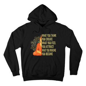 Buddha Meditation Law Of Attraction Hoodie