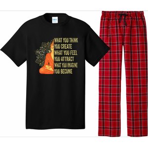 Buddha Meditation Law Of Attraction Pajama Set