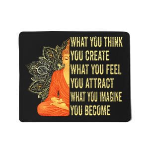 Buddha Meditation Law Of Attraction Mousepad