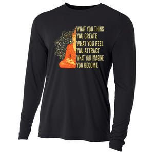 Buddha Meditation Law Of Attraction Cooling Performance Long Sleeve Crew