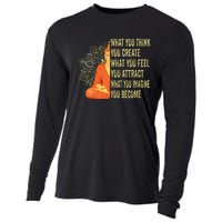 Buddha Meditation Law Of Attraction Cooling Performance Long Sleeve Crew