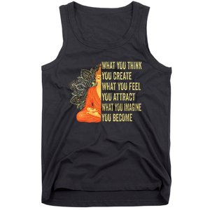 Buddha Meditation Law Of Attraction Tank Top