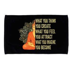 Buddha Meditation Law Of Attraction Microfiber Hand Towel