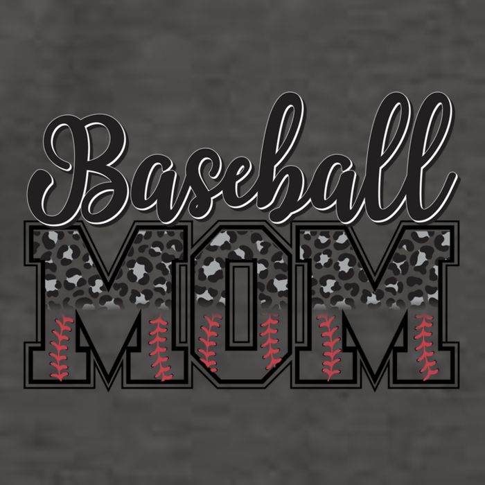 Baseball Mom Leopard Funny Softball Mom MotherS Day Gift Vector Backpack