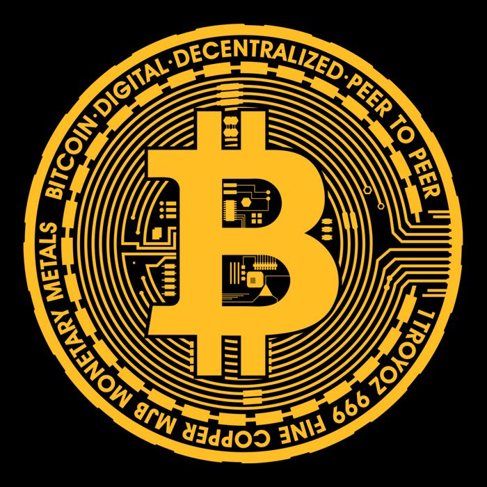 Bitcoin Matrix Logo Cryptocurrency Mug