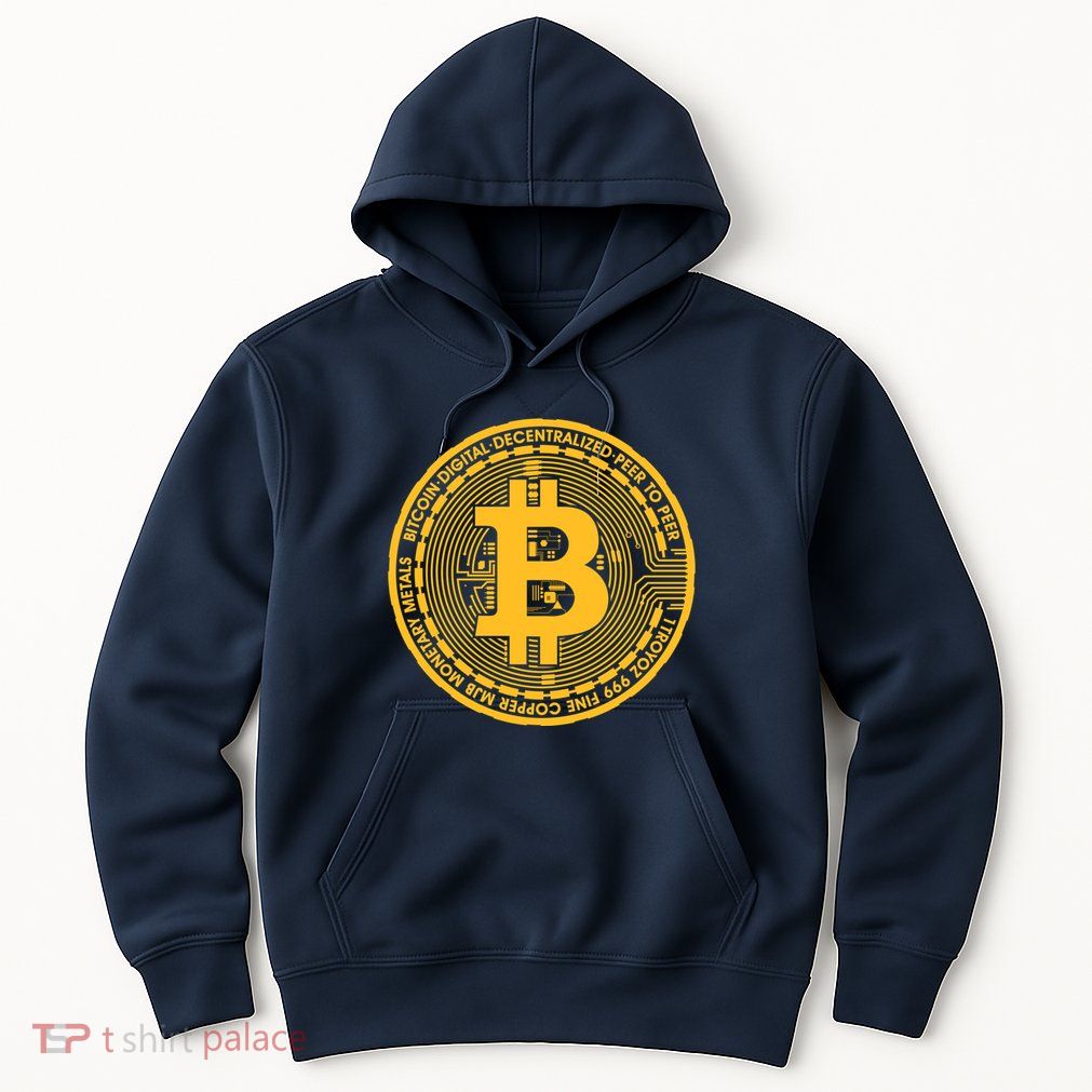 Bitcoin Matrix Logo Cryptocurrency Hoodie