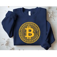 Bitcoin Matrix Logo Cryptocurrency Sweatshirt