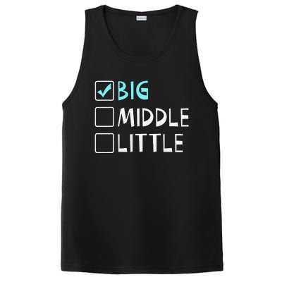 Big Middle Little Big Brother Gift PosiCharge Competitor Tank