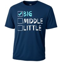 Big Middle Little Big Brother Gift Cooling Performance Crew T-Shirt