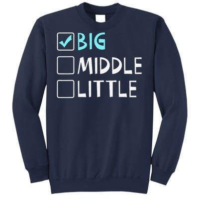 Big Middle Little Big Brother Gift Sweatshirt