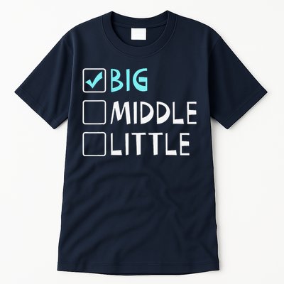 Big Middle Little Big Brother Gift Tall T-Shirt