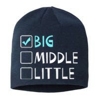 Big Middle Little Big Brother Gift Sustainable Beanie