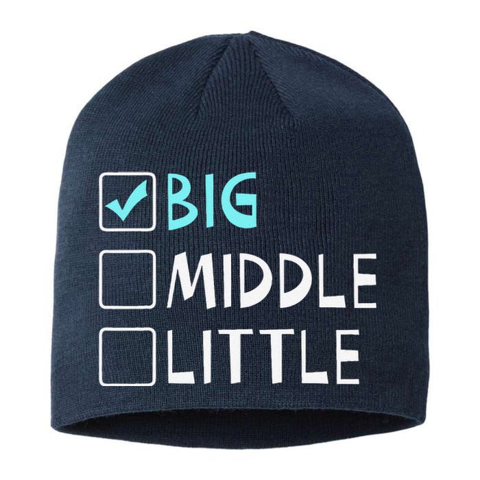 Big Middle Little Big Brother Gift Sustainable Beanie