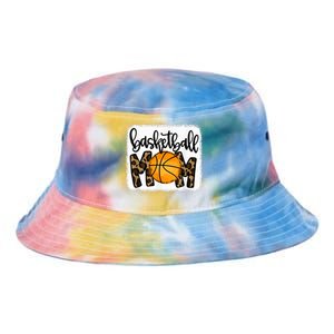 Basketball Mom Leopard Basketball Mama Tie Dye Newport Bucket Hat