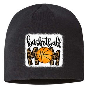 Basketball Mom Leopard Basketball Mama Sustainable Beanie