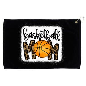 Basketball Mom Leopard Basketball Mama Grommeted Golf Towel