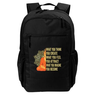 Buddha Meditation Law Of Attraction Daily Commute Backpack