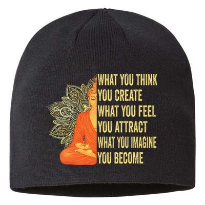 Buddha Meditation Law Of Attraction Sustainable Beanie