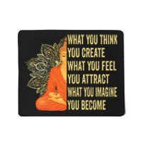 Buddha Meditation Law Of Attraction Mousepad