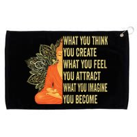 Buddha Meditation Law Of Attraction Grommeted Golf Towel