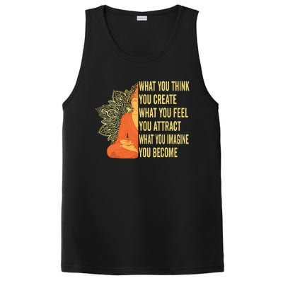 Buddha Meditation Law Of Attraction PosiCharge Competitor Tank